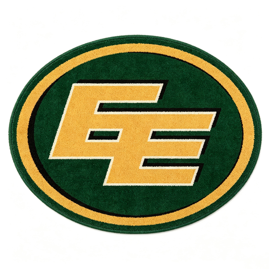 Edmonton Elks Logo Rug