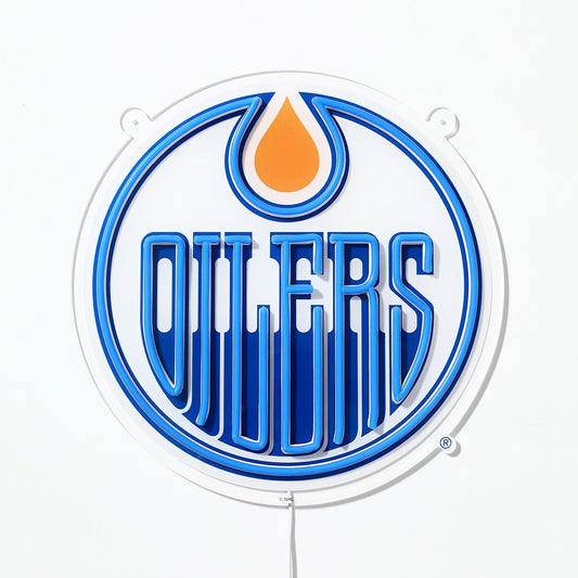 Edmonton Oilers LED Neon Sign