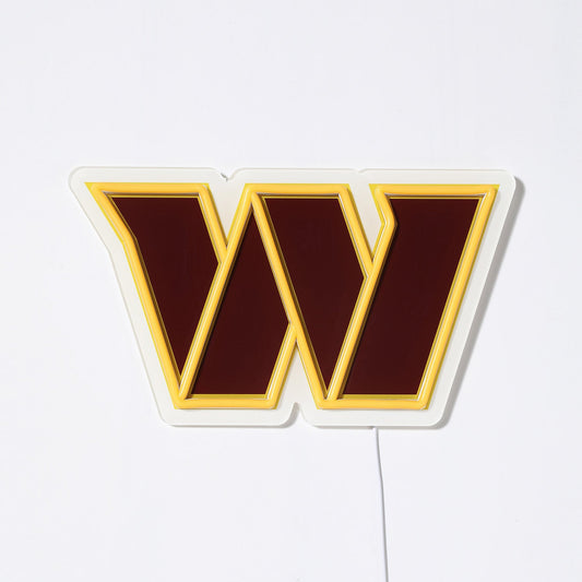 Washington Commanders LED Neon Sign