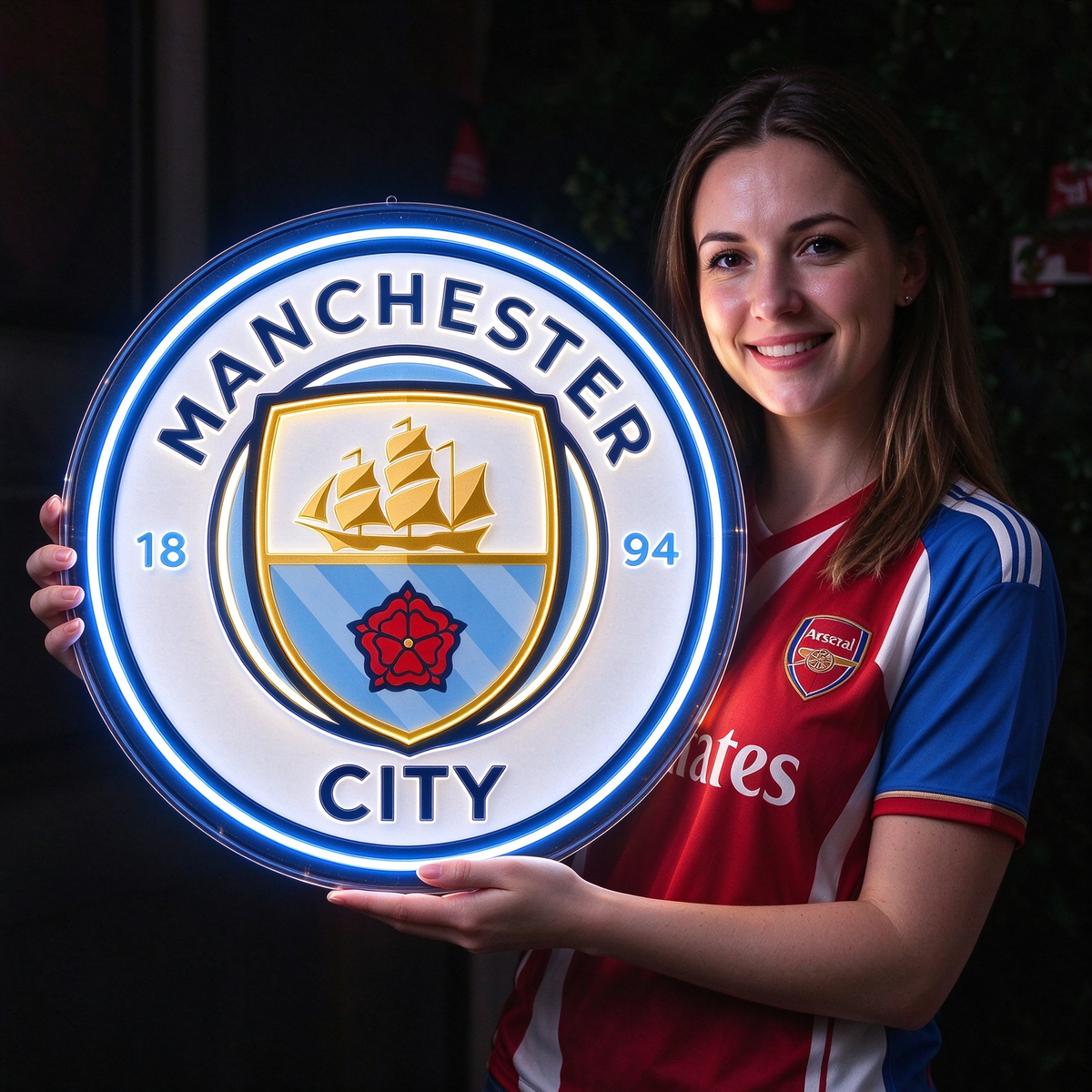 Manchester City LED Neon Sign