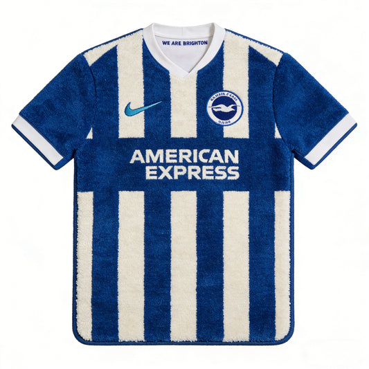Brighton & Hove Albion jersey Rug