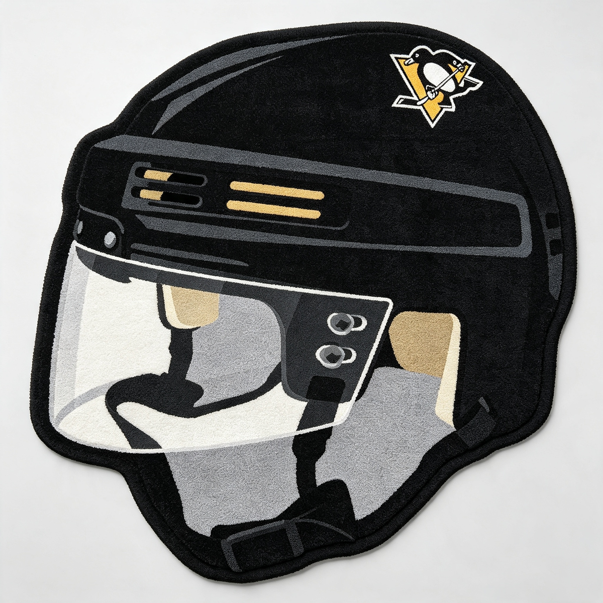 Pittsburgh Penguins Helmet Rug
