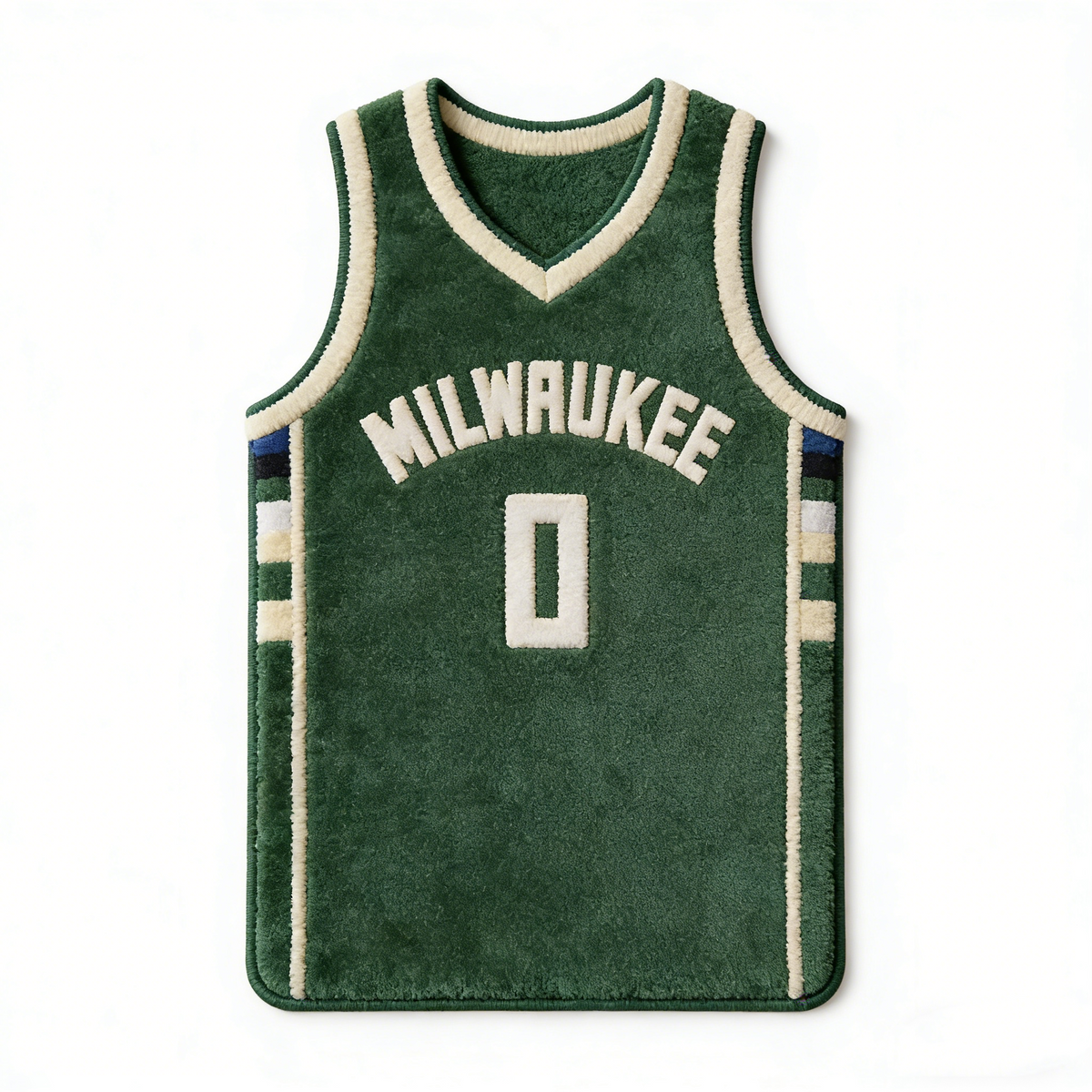 Milwaukee Bucks jersey Rug