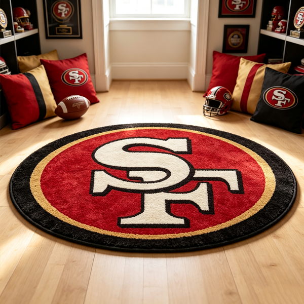 San Francisco 49ers Logo Rug