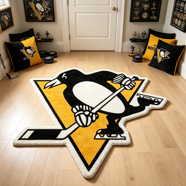 Pittsburgh Penguins rug