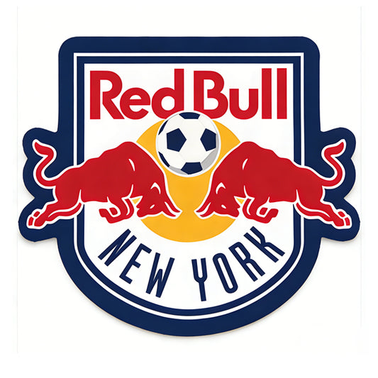 NY Redbulls FC Logo Rug