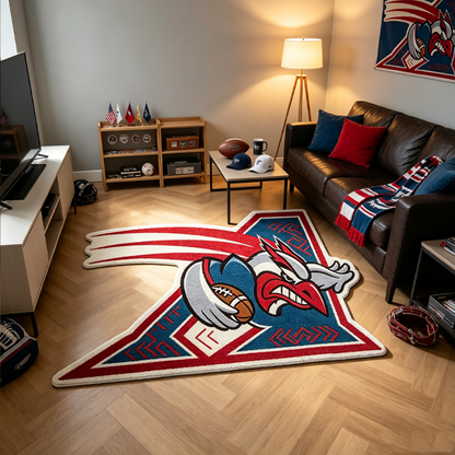 Montreal Alouettes Logo Rug