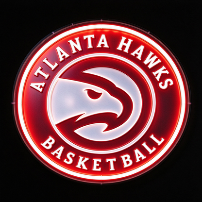 Atlanta Hawks LED Neon Sign