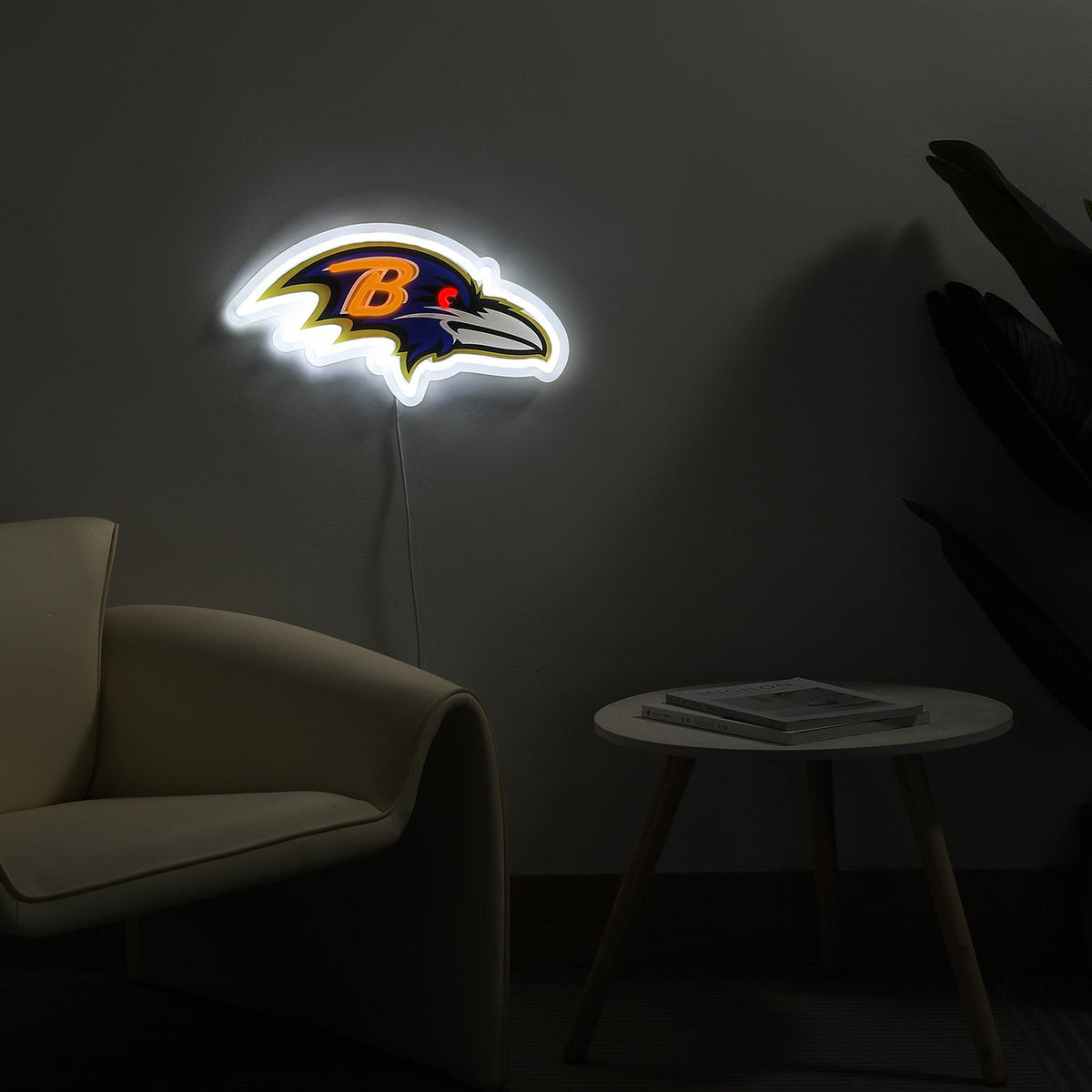 Baltimore Ravens LED Neon Sign