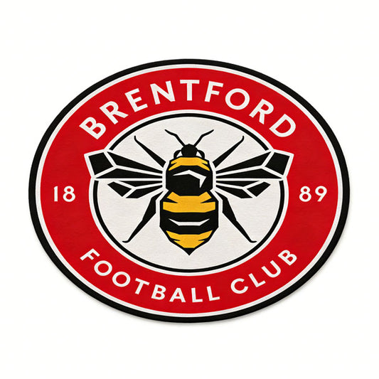 Brentford FC Logo Rug