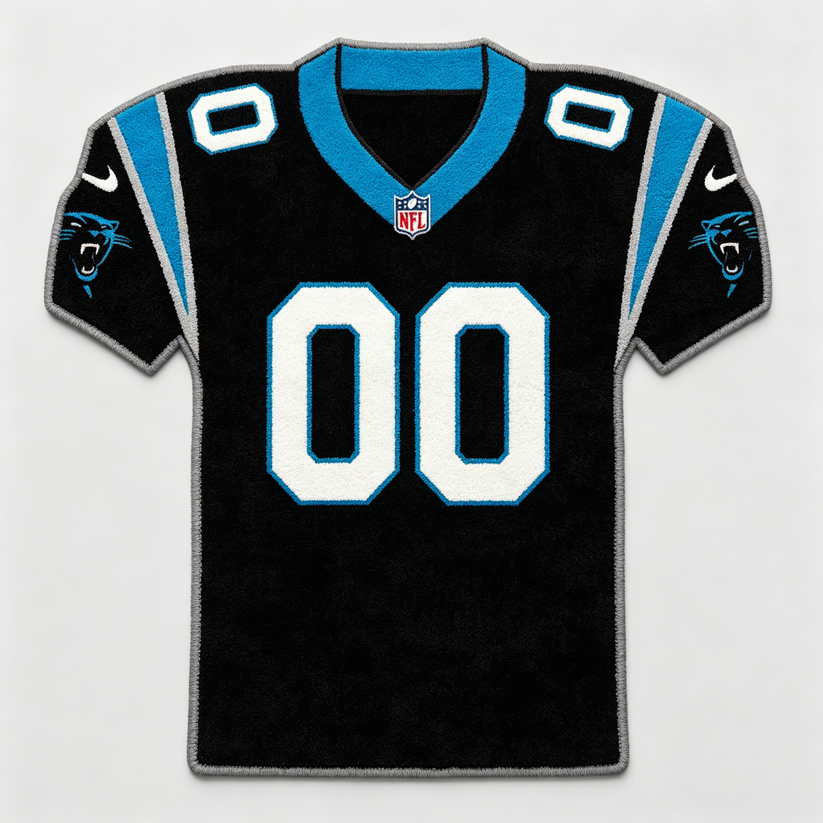 Carolina Panthers Uniform Rug