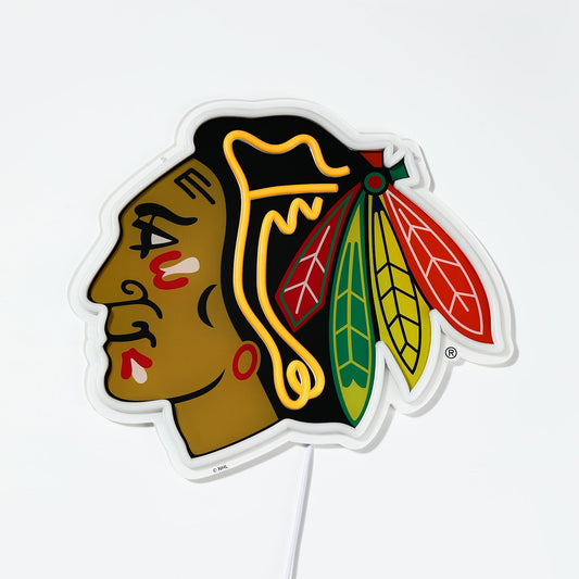 Chicago Blackhawks LED Neon Sign