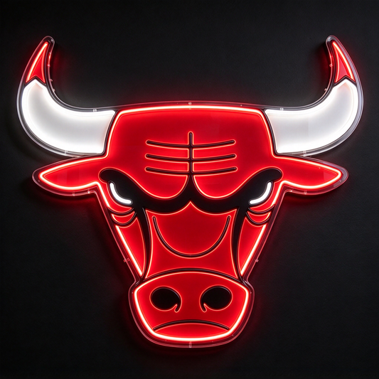Chicago Bulls LED Neon Sign
