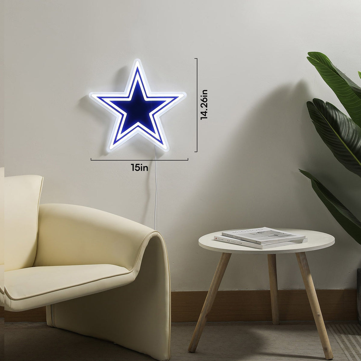 Dallas Cowboys LED Neon Sign
