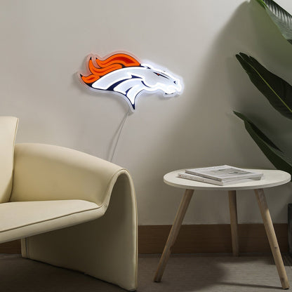 Denver Broncos LED Neon Sign