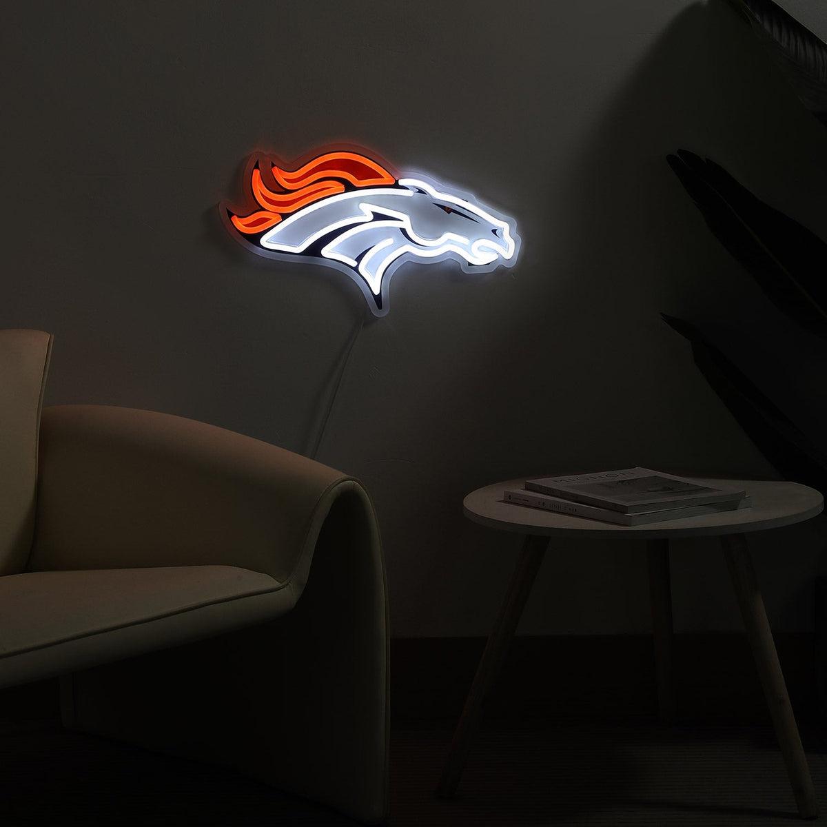 Denver Broncos LED Neon Sign