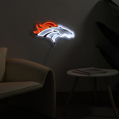 Denver Broncos LED Neon Sign