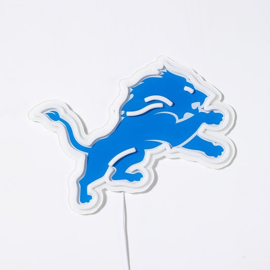 Detroit Lions LED Neon Sign
