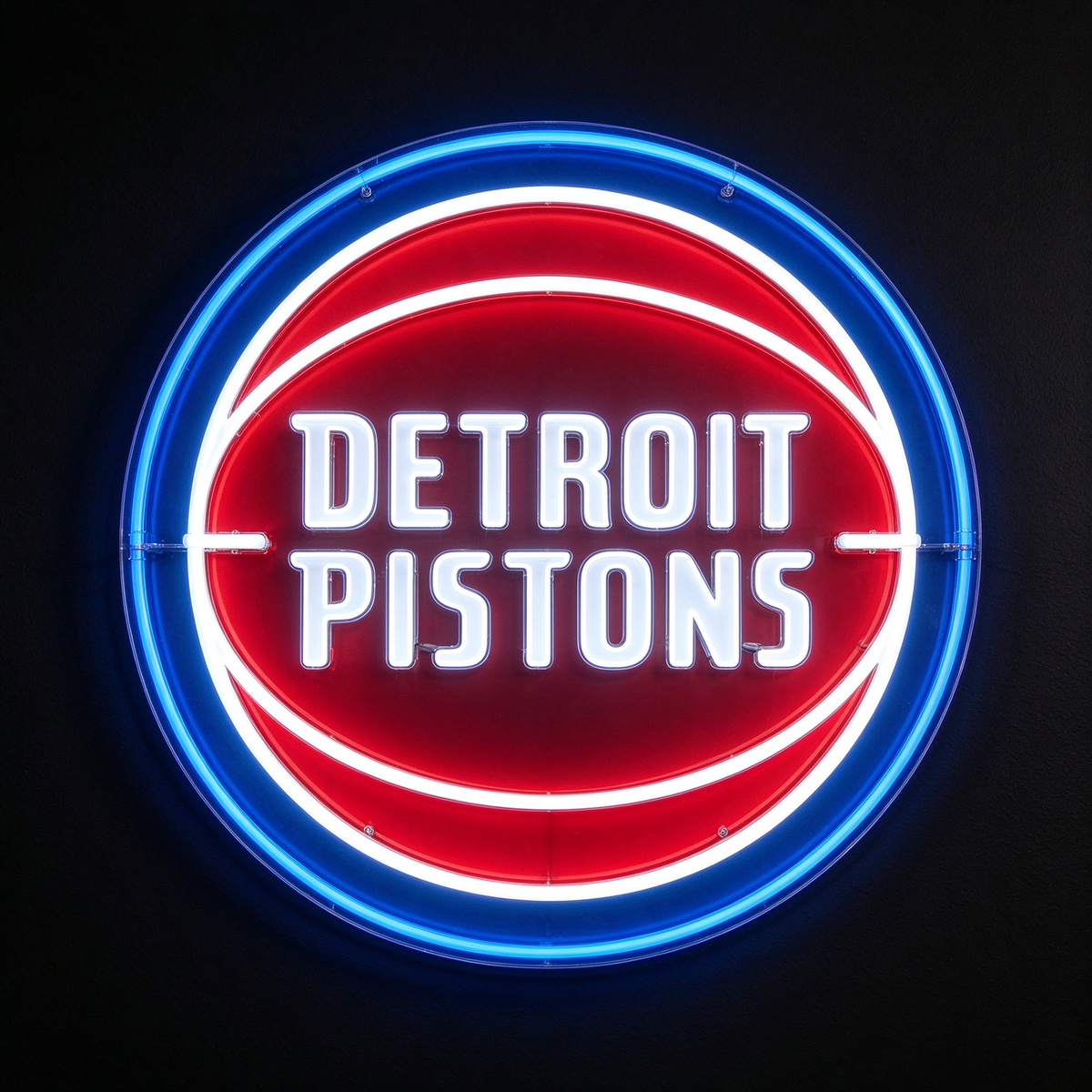 Detroit Pistons LED Neon Sign