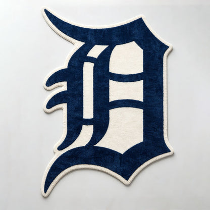 Detroit Tigers Logo Rug