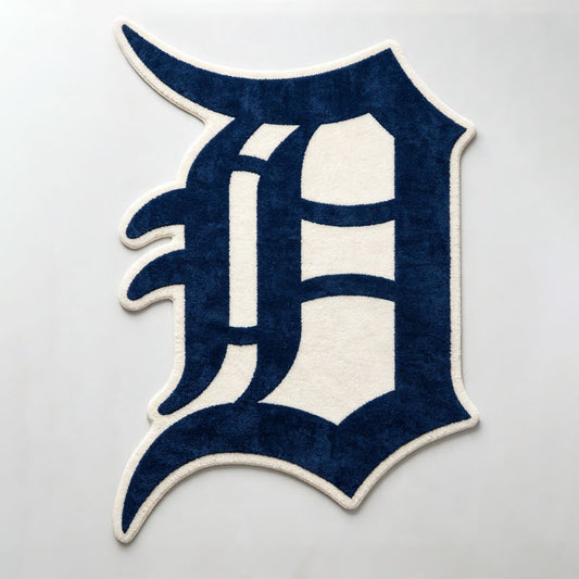 Detroit Tigers Logo Rug
