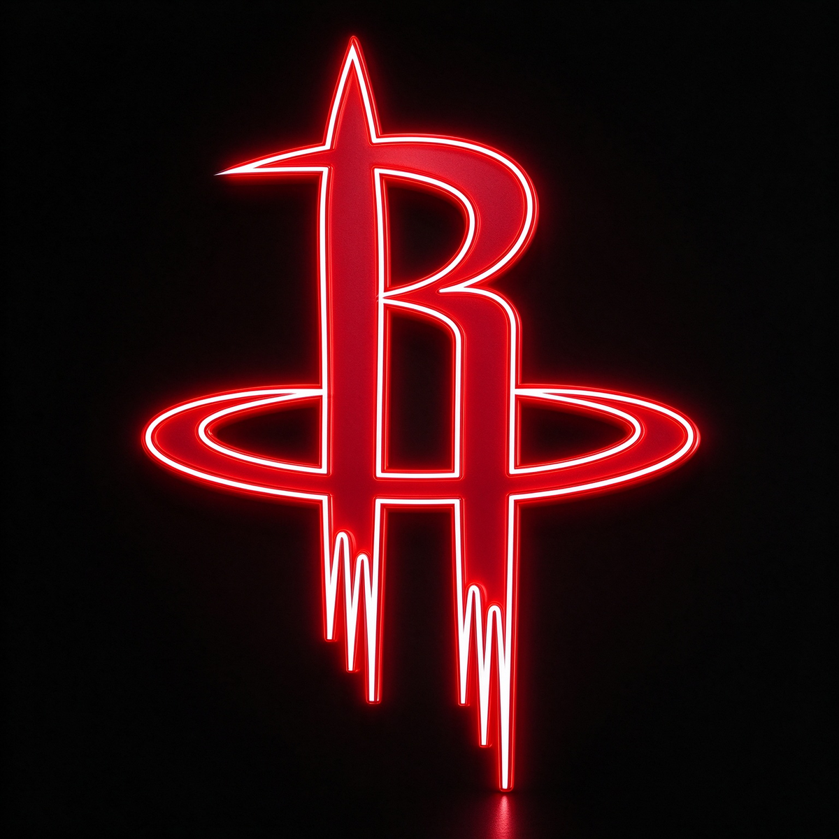 Houston Rockets LED Neon Sign