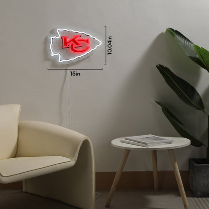 Kansas City Chiefs LED Neon Sign
