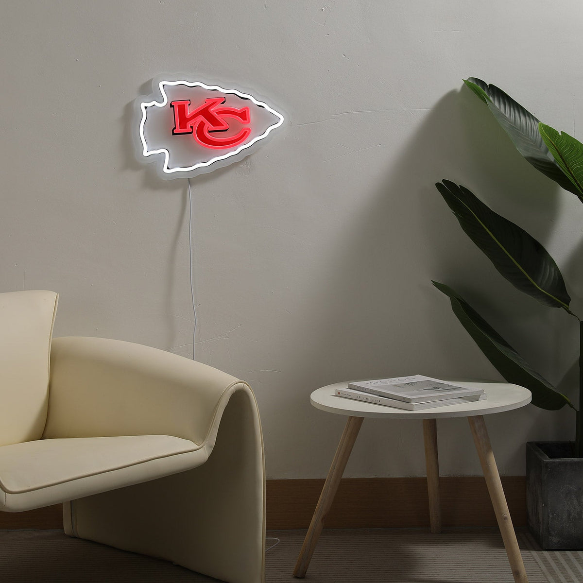 Kansas City Chiefs LED Neon Sign