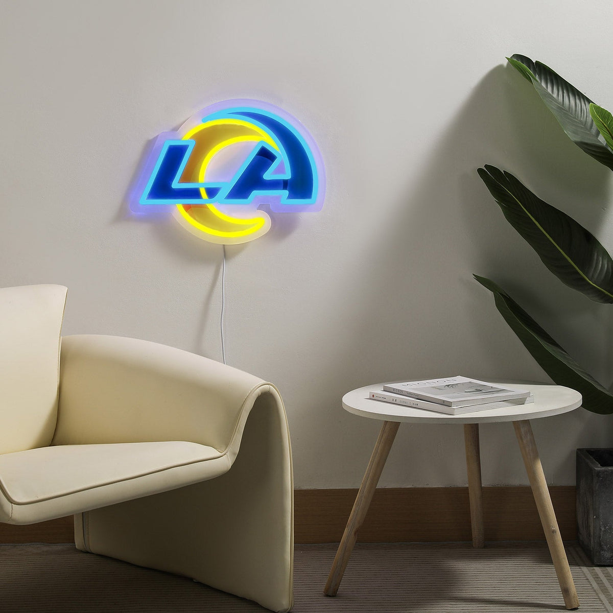 Los Angeles Rams LED Neon Sign