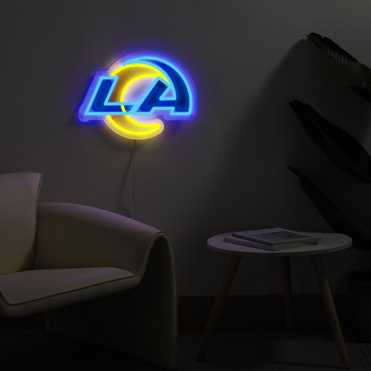 Los Angeles Rams LED Neon Sign