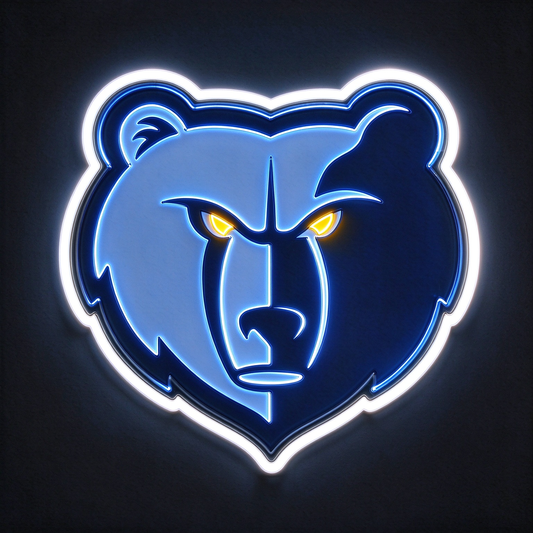 Memphis Grizzlies LED Neon Sign