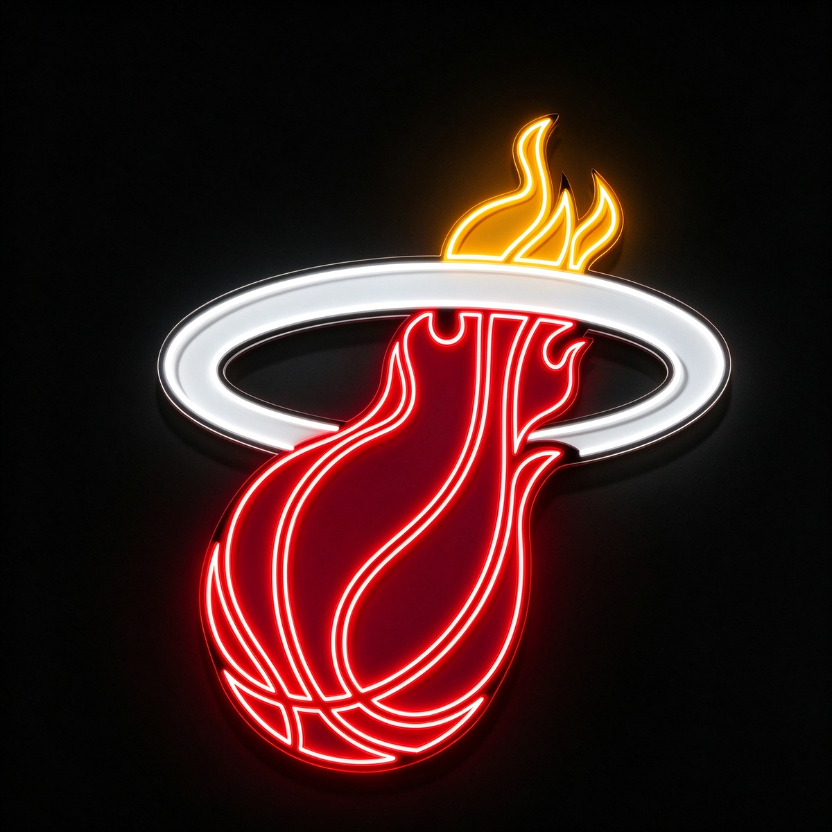 Miami Heat LED Neon Sign