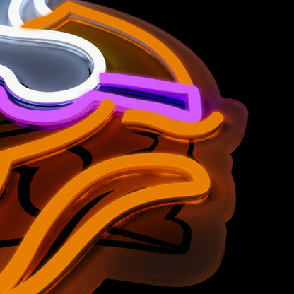 Minnesota Vikings LED Neon Sign