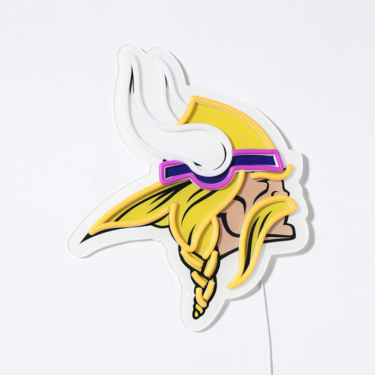 Minnesota Vikings LED Neon Sign