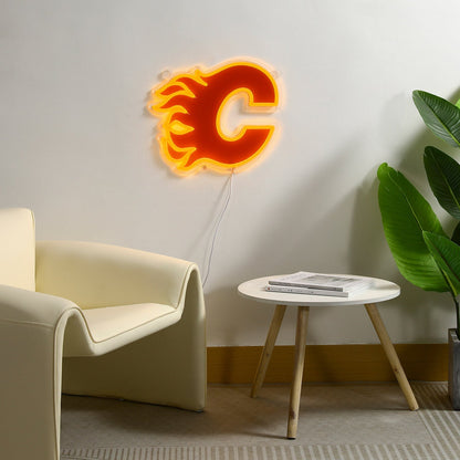 Calgary Flames LED Neon Sign