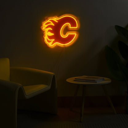 Calgary Flames LED Neon Sign