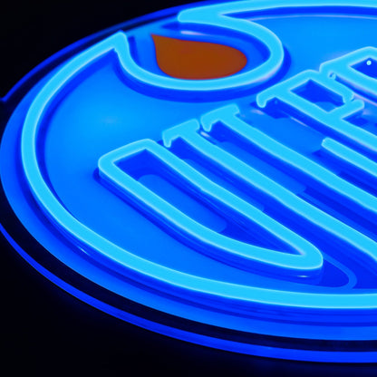 Edmonton Oilers LED Neon Sign