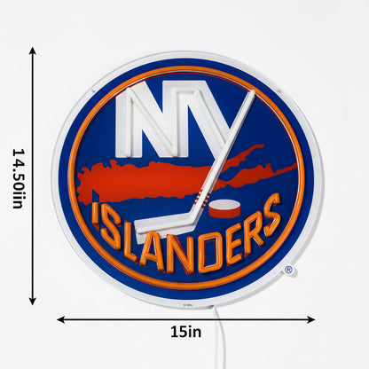 New York Islanders LED Neon Sign
