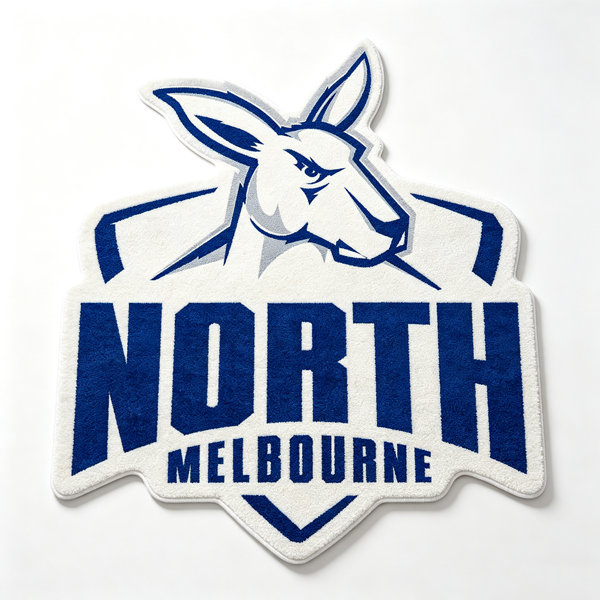 North Melbourne® Logo Rug