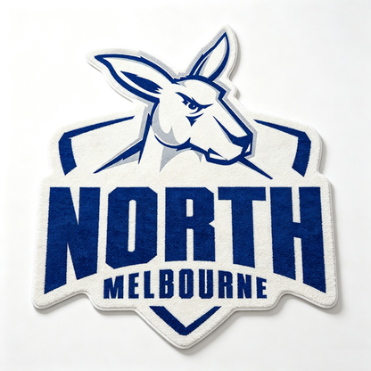 North Melbourne® Logo Rug