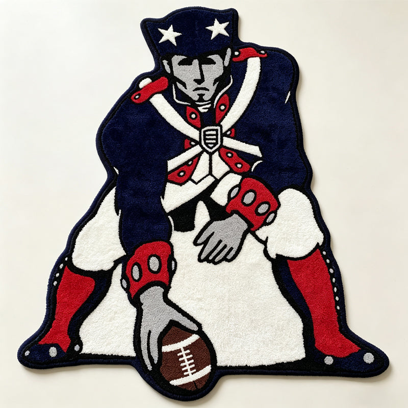 Pat Patriot Logo Rug - NEW