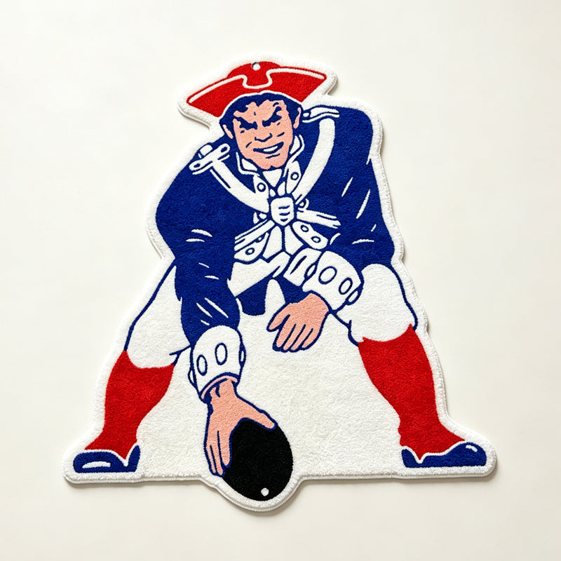 Pat Patriot Logo Rug