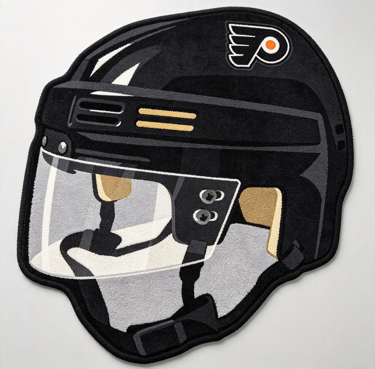 Philadelphia Flyers Helmet Rug