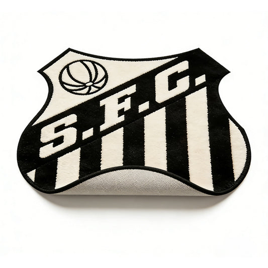 Santos FC Logo Rug