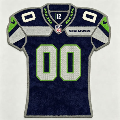 Seattle Seahawks Uniform Rug