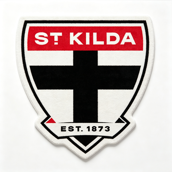 St Kilda® Logo Rug