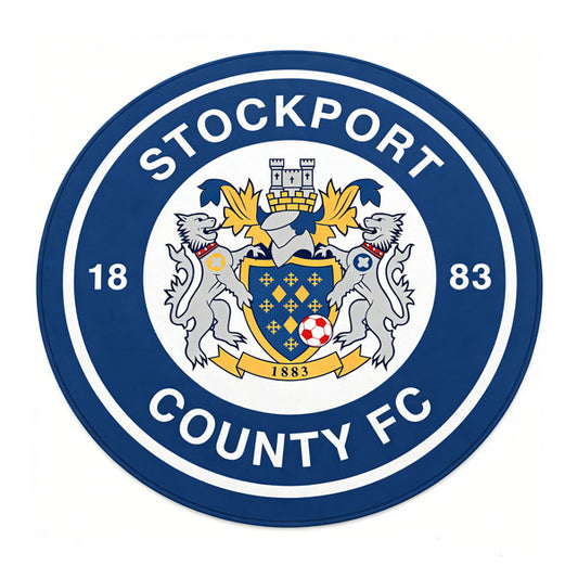 Stockport County FC Logo Rug