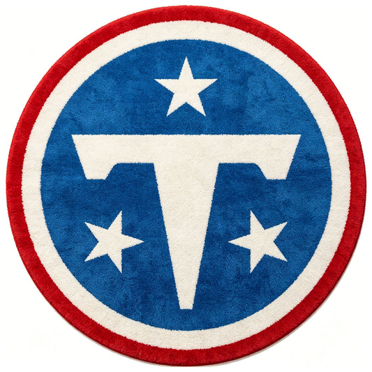 Tennessee Titans Logo Rug