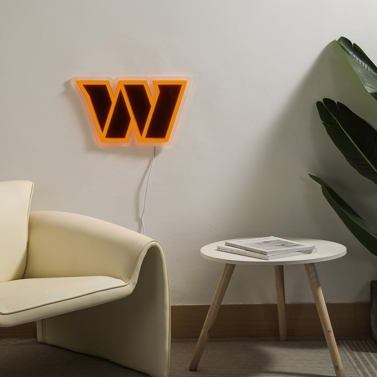 Washington Commanders LED Neon Sign