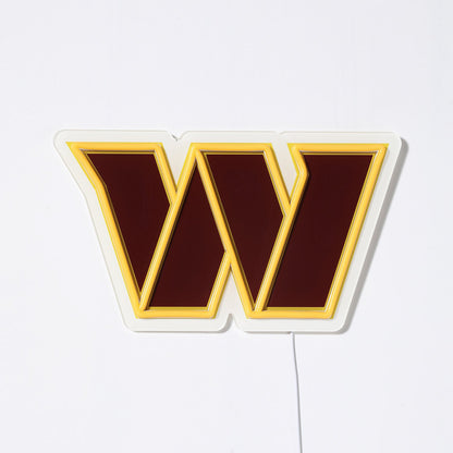 Washington Commanders LED Neon Sign